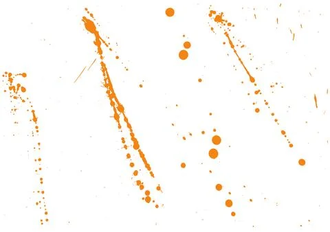 Overlay, elements of paint ink splatter.  Vector illustration Illustrazione stock