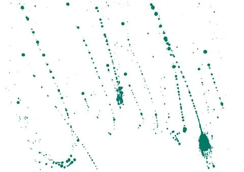 Overlay, elements of paint ink splatter.  Vector illustration Stock Illustration