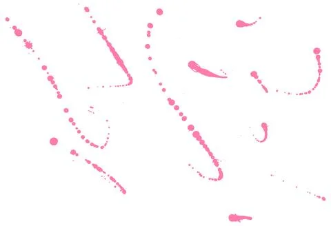 Overlay, elements of paint ink splatter.  Vector illustration Illustrazione stock