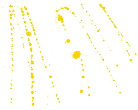 Overlay, elements of paint ink splatter.  Vector illustration Stock Illustration