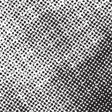 Overlay Halftone Texture Stock Illustration