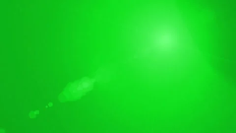 Overlay. Light Leaks on Green Background. Lens flare overlays for background Stock Footage 271194752