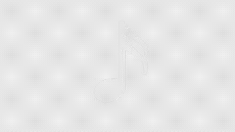 Overlay Musical Notes Animation on Alpha Channel, Loop 库存影片 301006751
