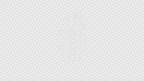 Overlay Musical Notes Animation on Alpha Channel, Loop 库存影片 303458134