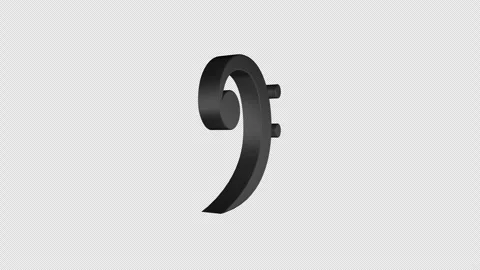 Overlay Musical Notes Animation on Alpha Channel, Loop 库存影片 305180976