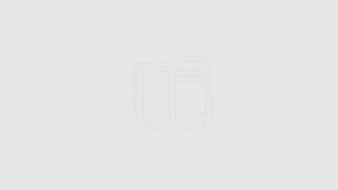 Overlay Musical Notes Animation on Alpha Channel, Loop 库存影片 306438064
