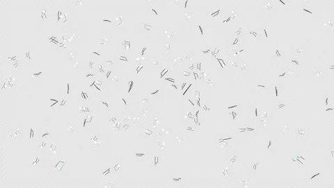 Overlay Musical Notes Animation on Alpha Channel, Loop Stockbeeldmateriaal 306439762