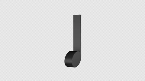 Overlay Musical Notes Animation on Alpha Channel, Loop 库存影片 314753250