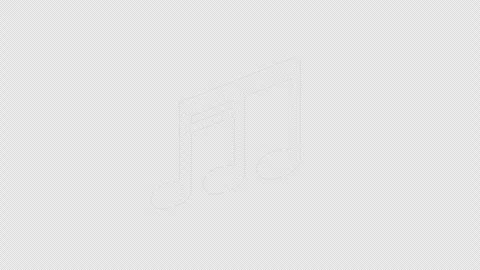 Overlay Musical Notes Animation on Alpha Channel, Loop 库存影片 316737889