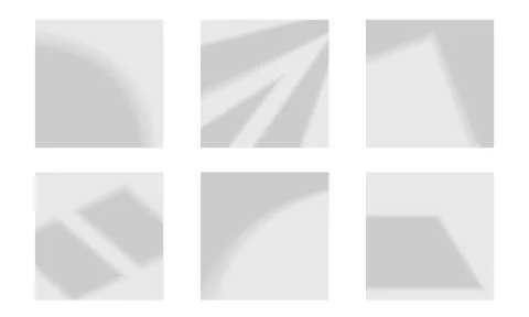 Overlay Shadow Effects and Reflection of Light on the Wall Vector Set. 스톡 일러스트