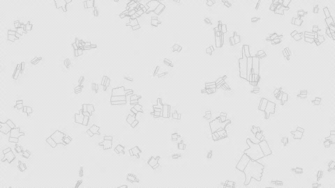 Overlay Thumbs Up Emoticon Animation, on Alpha Channel, Loop 库存影片 302284530