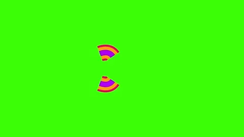 Overlay transition elements for neon  with flat motion 1 (43) Stock Footage 300775639