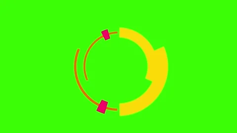Overlay transition elements for neon  with flat motion 1 (52) Stock Footage 300775656