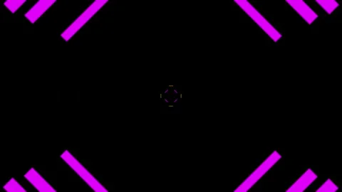 Overlay transition elements for neon  with flat motion 1 (72) Stock Footage 300775788