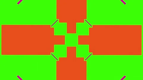 Overlay transition elements for neon  with flat motion 1 (74) Stock Footage 300775799