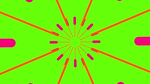 Overlay transition elements for neon  with flat motion 1 (117) Stock Footage 300776097