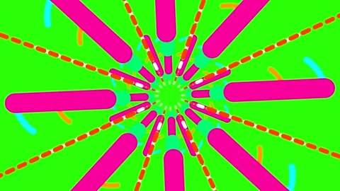 Overlay transition elements for neon  with flat motion 1 (118) Stock Footage 300776120