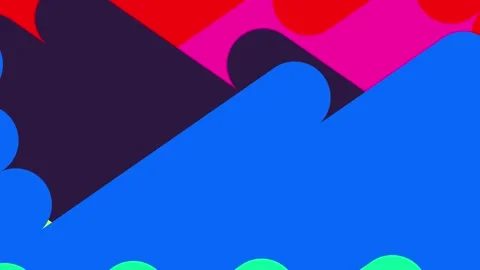 Overlay transition elements for neon  with flat motion 1 (127) 스톡 동영상 300776154