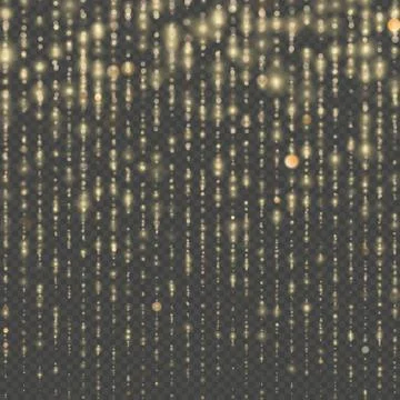 Overlay transparent glitter threads of curtain backdrop. Christmas and New Year Stock Illustration