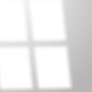 Overlay window summer light. Vector realistic sunlight mockup effect. 스톡 일러스트