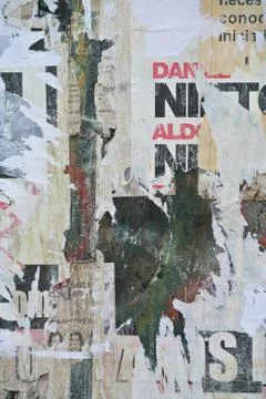 Overlayered papers texture Stock Photos