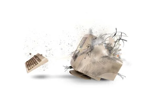 Overload computer Stock Photos