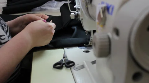 Overlock machine 2 Stock Footage 33311951