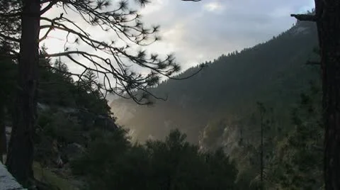 Overlook Back Stock Footage 8945941