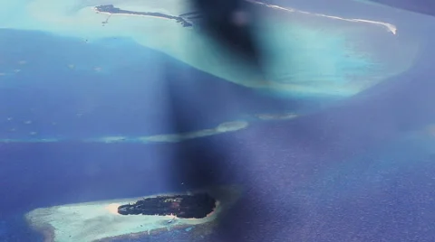 Overlook maldives Stock Footage 42121554