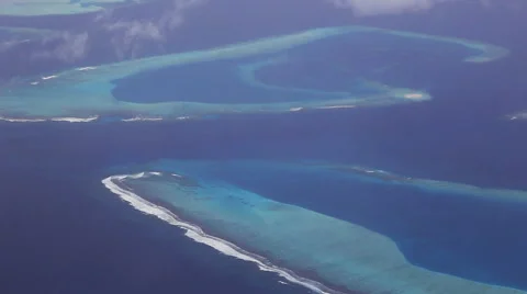 Overlook maldives Stock Footage 42121668