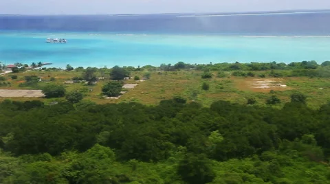 Overlook maldives Stock Footage 42136259
