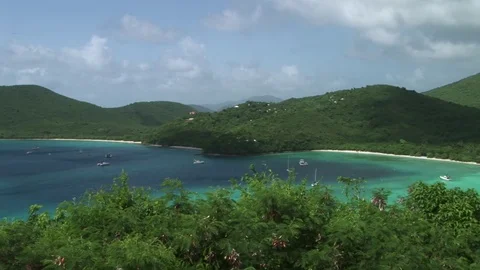 Overlook in St. John, USVI 動画素材 72571425