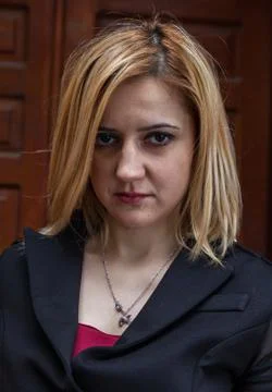 Overlooking camera Stock Photos