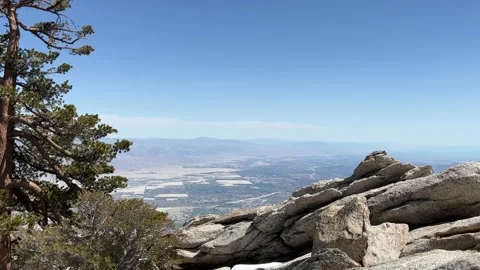 Overlooking Coachella Valley Stock Footage 175841074