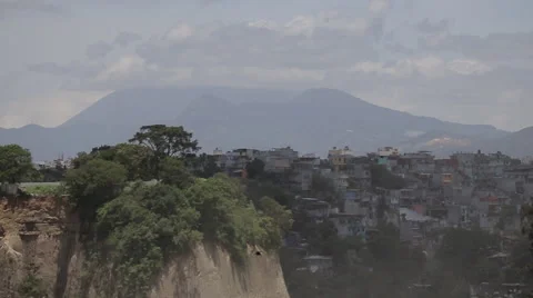 Overlooking Guatemala Dump Stock Footage 61158056