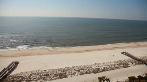 Overlooking The Ocean Stock Footage 36840129