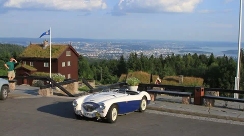 Overlooking Oslo Video stock 27525551