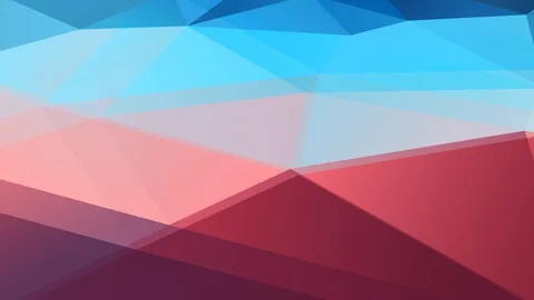 Overlooking point of sight of an abstraction figure composed of 3d shape and Stock Footage 128351402