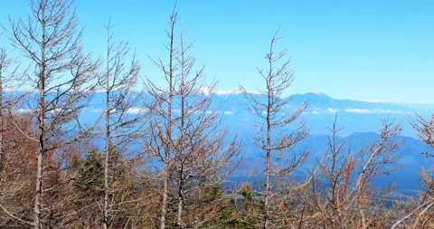 Overlooking on the top of Fuji Mountain, time lapse. Stock Footage 295758519