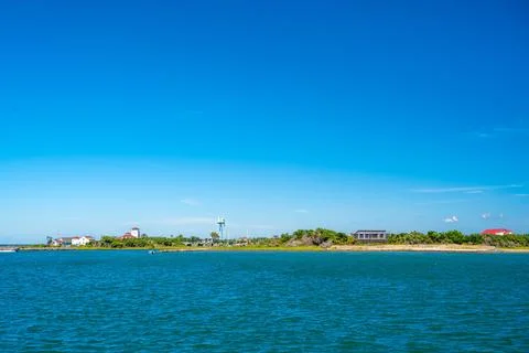 An overlooking view in North Carolina, Outer Banks Stock Photos