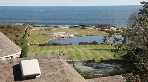 Overlooking the Water Video stock 40812672