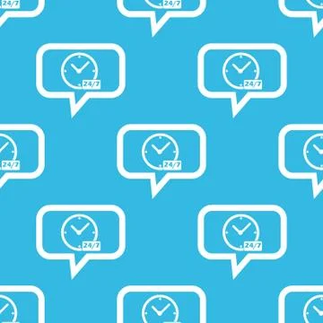 Overnight daily message pattern Stock Illustration