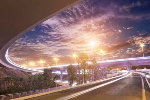 Overpass bridge Stock Photos