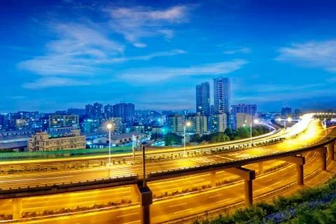 Overpass bridge Stock Photos