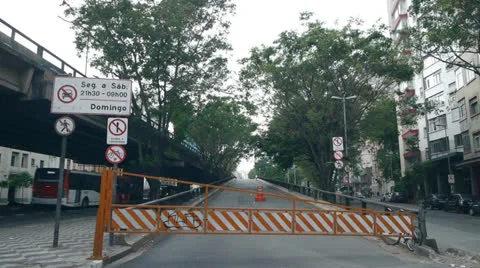Overpass closed timelapse Video stock 27206056