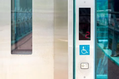 Overpass elevator Stock Photos