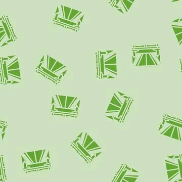 Overpass highway road glyph vector seamless pattern Stock Illustration