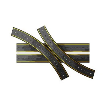 Overpass illustration Stock Illustration