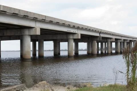 Overpass over Water Stock Photos