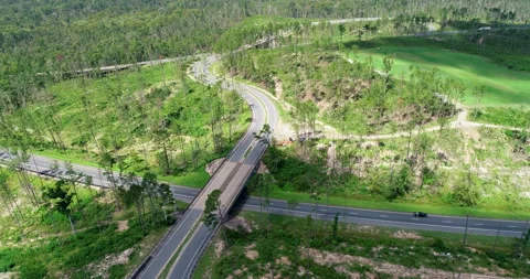 Overpass in rural Florida Stock Footage 149273921